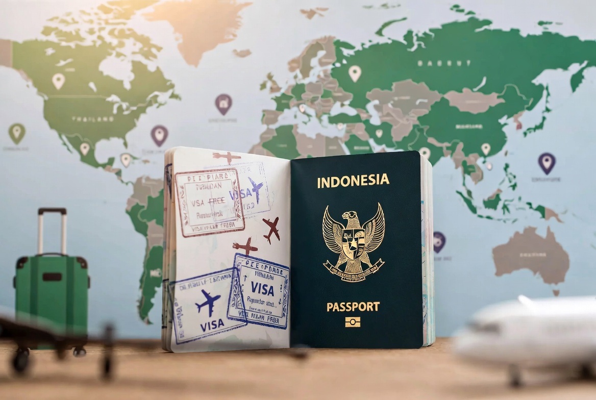 Daftar Negara Bebas Visa untuk Pemegang Paspor Indonesia Terbaru